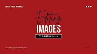 Editing images in Canva