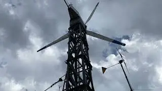 Самодельный ветряк из Херсона 18 - 48 в - 1 квт !!!!! ( Продан )