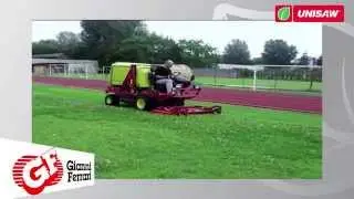 Unique technology for football and golf fields