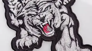 EMBROSOFT┃EMBROIDERY PROCESS┃White Tiger