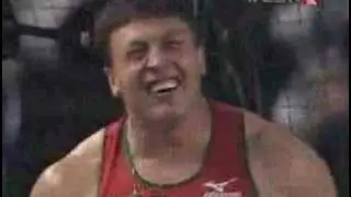 Ivan Tsikhan wins hammer throw final