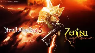 DMC5SE Vergil as Zenitsu from Demon Slayer