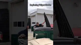 SUPER Professional Mechanic Stuff - Replacing Wiper Blades On A F150
