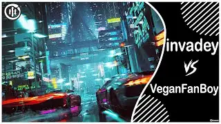 [osu!mania] invadey vs VeganFanBoy // Max Brhon - Cyberpunk [Cyberspace [1.4x Rate]