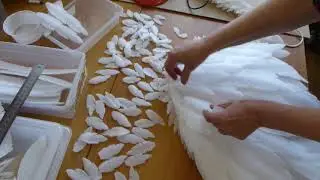 Как сделать Крылья Ангела Часть 3