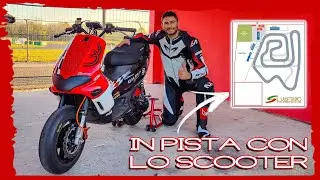 DALLA STRADA ALLA PISTA - Ep.3: In pista con lo scooter - "Il Sagittario" @ Latina (Italia)