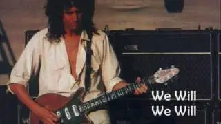 Queen - We Will Rock You [With Lyrics on Video]