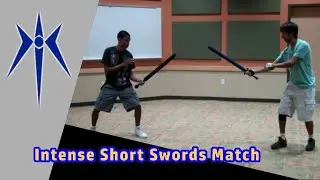Intense Short Swords Match