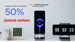Xiaomi's First 200W Wired & 120W Wireless Fast Charging