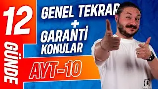 10- Ayt coğrafya 2025 🔴 Genel tekrar + Garanti konular 📕10.gün