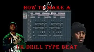 MAKING AN AGGRESSIVE UK DRILL BEAT FOR Pop Smoke (UK Drill Tutorial - FL Studio)