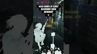 4000 Hours of Godly Bloodhunt Siren Movement🧛 #shorts