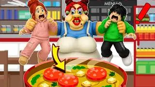 NAGALIT ANG TINDERA DAHIL AYAW NAMIN KUMAIN | Escape Evil Lunch Lady | Roblox Tagalog
