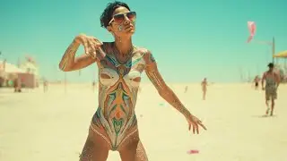 AI Girls x EDM x Burning Man - 6 Explosive Techno Drops