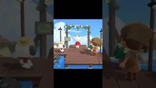 Chevre goes to hhp! #animalcrossing #acnh #animalcrossingnewhorizons #shorts