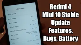 Redmi 4 Miui 10.1.1.0 Review | Redmi 4 Miui 10.1.1.0 Stable Update Bugs, Features | Redmi 4 Miui 10