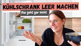 Ich mache meinen Kühlschrank leer | nur Sachen benutzen die ich zuhause habe 😱