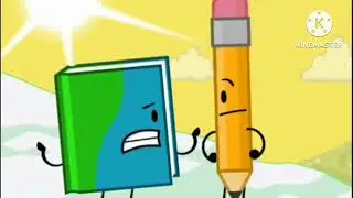 (SEIZURE WARNING) Pencil and Book Bfdi (deleted scene) goes crashing