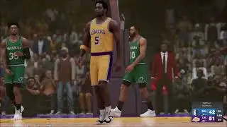 NBA 2K23 - Online H2H Kobe & Shaq Lakers Highlights European League Top 2000 Next Gen Xavier Stone