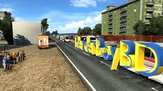 Euro Truck Simulator 2 VFX with Blender Software.