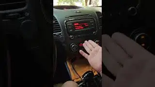 Установка 2D магнитолы в Kia cerato 3 рестайлинг