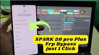Tecno Spark 20 Pro Plus Frp Bypass New Mathod UnlockTools