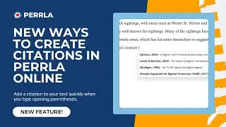 A New Way to Create Citations in PERRLA Online