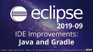 Eclipse 2019-09 IDE Improvements: Java and Gradle