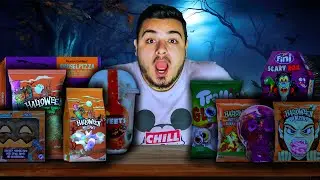 Δοκιμάζω Περίεργα Halloween Σνακ! 😱