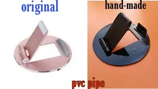 pvc phone stand  - art and craft - diy projects