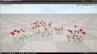 Pivot Painter 2.0 | Flower - Papaver | Unreal Engine 4