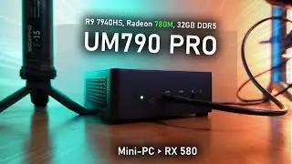 This Mini PC is FAST & Fits in your pocket!  Minisforum UM790 PRO (Radeon 780M)