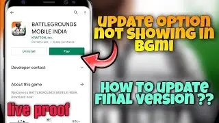 BGMI OFFICIAL APP IS HERE🔥 BATTLEGROUND MOBILE  🇮🇳 | UPDATE ERROR FIXED😅 EARLY ACCESS PROBLEM SOLVED