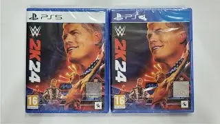 WWE 2K24 PS5/PS4 Unboxing and Gameplay