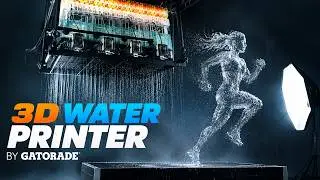 3D Motion Capture Water Printer