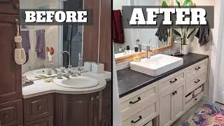 We Remodeled this Bathroom Ourselves