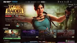 Tracer Pack Tomb Raider Operator Bundle MW2 Tomb Raider Operator Bundle | COD MW2 Lara Croft Bundle