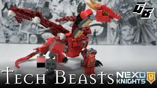 NEXO Knights TechBeasts #4 Macy's Dragon ultimate form