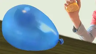 100 СПОСОБОВ ЛОПНУТЬ ВОДЯНОЙ ШАРИК !