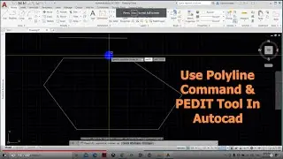 How To Use Polyline Command & PEDIT Tool In Autocad