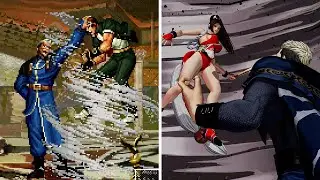Evolution of Goenitz's Super Moves