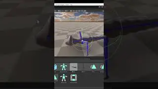 Blender - Unity Avatar - Avatar Mask - Animation override #shorts