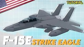F-15E Strike Eagle Fighter Jet | Plane Crazy - Tutorial