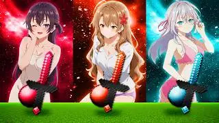 TOP 3 ANIME MINECRAFT BEDWARS TEXTURE PACK (Roshidere Edition)