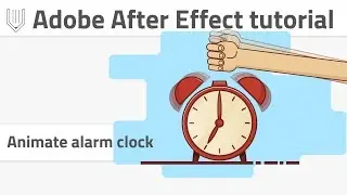 Wiggle expression and conditional statement in After Effects | How to animate alarm clock icon in ae
