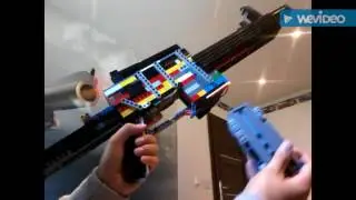 Lego M4a1 working +Showing mechanism