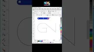 3D Blend Text Effect in CorelDraw Tutorial 