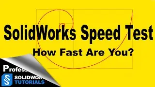 Fibonacci Challenge - SolidWorks Speed Drawing Challenge