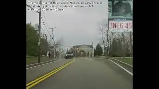 Negligent Driver of 3NEG45 in Woburn MA