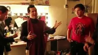 John Leguizamo Pops Champagne with Ghetto Klown Crew